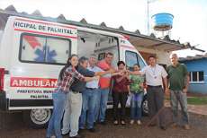 Palmital - Prefeitura entrega ambul&acirc;ncia para a popula&ccedil;&atilde;o