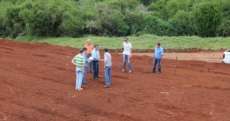 Nova Laranjeiras - Constru&ccedil;&atilde;o da Unidade de Sa&uacute;de da Fam&iacute;lia &eacute; iniciada no Assentamento Xag&uacute; 1