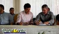 Diamante - Beto Richa inaugura escola e anuncia investimentos - Veja cobertura do Portal Cantu
