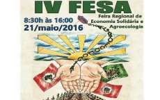 Laranjeiras - Neste sábado dia 21 acontece a Feira de Economia Solidária e Agroecológica