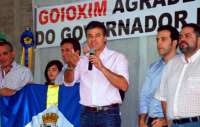 Goioxim - Em visita a cidade Beto Richa recebe solicitação de melhorias na PR 364