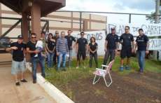 Laranjeiras - Educadores Sociais realizaram manifesto na manhã desta quarta