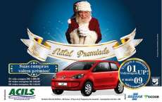 Laranjeiras - ACILS lança &quot;Natal Premiado 2015&quot;. Muitos prêmios, entre eles um UP 0 KM