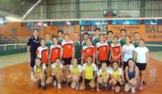 Cand&oacute;i - Equipes de V&ocirc;lei vencem amistoso e agora pensam em jogos oficiais