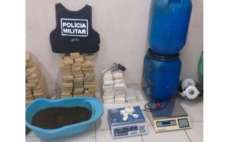 Coca&iacute;na avaliada em R$ 1 milh&atilde;o &eacute; apreendida