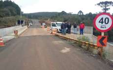 DER conclui pontes na PR-459 entre Reserva do Igua&ccedil;u e Pinh&atilde;o