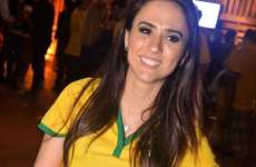 Tat&aacute; Werneck faz promessa para o Brasil ganhar o jogo contra a Col&ocirc;mbia