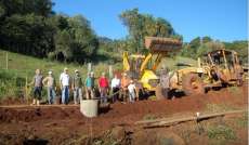 Catanduvas - Linha Proc&oacute;pio e comunidades vizinhas realizam sonho de &Aacute;gua Potavel