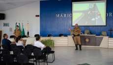 Palmital - Pol&iacute;cia Militar promove palestra educativa com motoristas do munic&iacute;pio