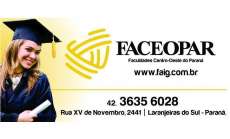 Laranjeiras - FACEOPAR lança o projeto Multidisciplinar