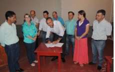 Catanduvas - Prefeita Noemi Schmidt de Moura anuncia obras e m&aacute;quinas para Santa Cruz