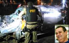 Policial Rodovi&aacute;rio perde o controle da dire&ccedil;&atilde;o e morre em capotamento