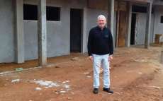 Guarania&ccedil;u - Prefeito vistoria obras da Escola do Mato Queimado