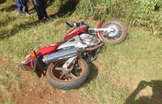 Espig&atilde;o Alto - Motociclista fica em estado grave depois de acidente na PR 473
