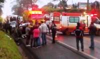 Ultrapassagem indevida gera acidente na BR-277