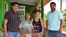 Tr&ecirc;s Barras - Rede de &Aacute;gua instalada na Linha Alta, beneficia 16 fam&iacute;lias