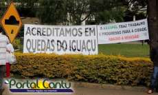 Quedas - Movimento "Lutando Por Quedas " &eacute; processado por empresa que administra ped&aacute;gio na BR 277
