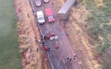Mulher morre em grave acidente na PR-180