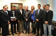 Porto Barreiro - Prefeita Marinez Crotti participa de audi&ecirc;ncia com o governador Beto Richa em Curitiba