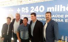Pinh&atilde;o - Prefeito assina conv&ecirc;nio com o governo do Paran&aacute; para investimentos em saneamento b&aacute;sico