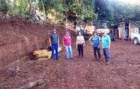 Guaraniaçu - Viação e Obras executa trabalhos de terraplanagens