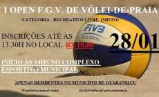 Guarania&ccedil;u - Torneio recreativo para in&iacute;cio das atividades em 2017