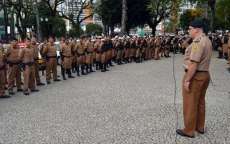 Opera&ccedil;&atilde;o Tiradentes mobiliza 3,8 mil policiais militares do PR