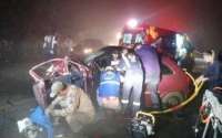 Grave acidente deixa quatro pessoas feridas na PR-483