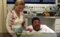 'Abaixei para abra&ccedil;ar uma pessoa, e era ele', diz pastor ap&oacute;s receber alta