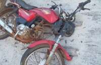 Cantagalo - Moto e camionete colidem na 277