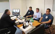 Pinh&atilde;o - Prefeito apresenta demandas do munic&iacute;pio ao secret&aacute;rio da Justi&ccedil;a, Trabalho e Direitos Humanos (Seju)