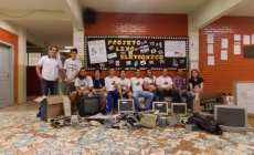 Laranjeiras - Colégio Floriano Peixoto encerra com sucesso coleta de lixo eletrônico