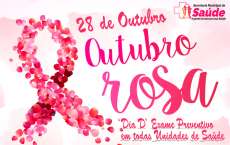 Rio Bonito - 28 de outubro ser&aacute; in&iacute;cio do &ldquo;Dia D&rdquo; do Outubro Rosa