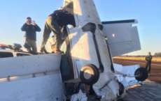 Dois brasileiros morrem em queda de pequeno avi&atilde;o no Paraguai