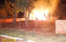 No Paran&aacute;, mulher ateia fogo na pr&oacute;pria casa