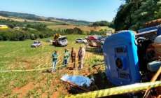 Trator tomba e mata homem no Paran&aacute;