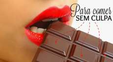 Chocolate + 8 alimentos que voc&ecirc; evita e n&atilde;o necessariamente engordam