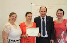 Laranjeiras - Momento histórico: entrega do primeiro diploma de graduação na UFFS campos laranjeirense