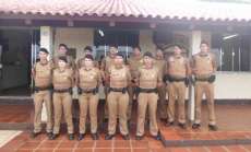 Novos Policiais Militares se apresentam na segunda companhia