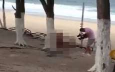 Grava&ccedil;&atilde;o de filme porn&ocirc; em praia brasileira gera pol&ecirc;mica