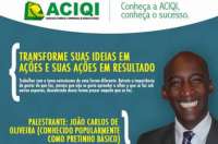 Quedas - ACIQI promove palestra no dia do cliente