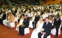 Quedas - Poder Judiciário, Fecomércio Sesc Senac  e Prefeitura promovem casamento coletivo