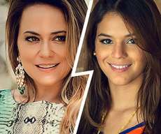 Em Fam&iacute;lia - Shirley detona Laerte para Luiza: "ele s&oacute; quer sua juventude"