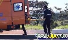 Guarania&ccedil;u - &Ocirc;nibus da Catarinense se envolve em acidente na tarde desta quarta dia 17 no trevo de entrada da cidade