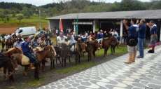 Reserva do Iguaçu - Tropeada é encerrada no Santuário do Passo da Reserva