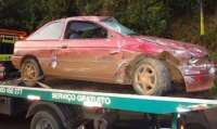 Cantagalo - Motorista bate em caminhão na 277