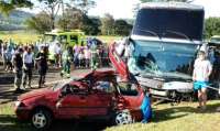 Três pessoas morrem em colisão na 277 em São Miguel do Iguaçu