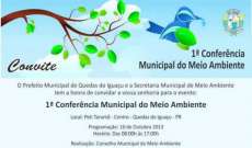 Quedas - Confer&ecirc;ncia Municipal de Meio Ambiente discute articula&ccedil;&atilde;o coletiva em torno de propostas e estrat&eacute;gias de organiza&ccedil;&atilde;o