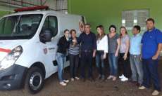 Virmond - Cidade tamb&eacute;m recebe ambul&acirc;ncia 0 Km do governo paranaense