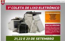 Cand&oacute;i - Cidade promove 1&ordf; Coleta de lixo eletr&ocirc;nico